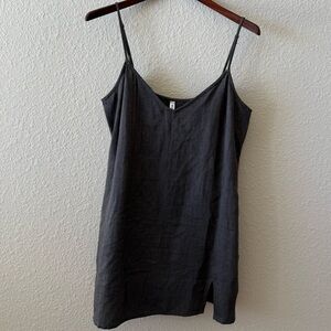 RVCA Women’s Dark Grey slip dress